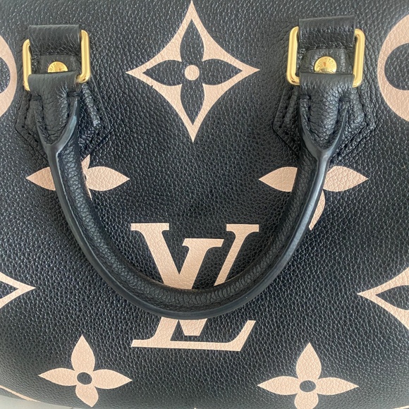 Louis Vuitton Bicolor Empreinte Speedy Bandouliere 25 - Picture 1 of 14